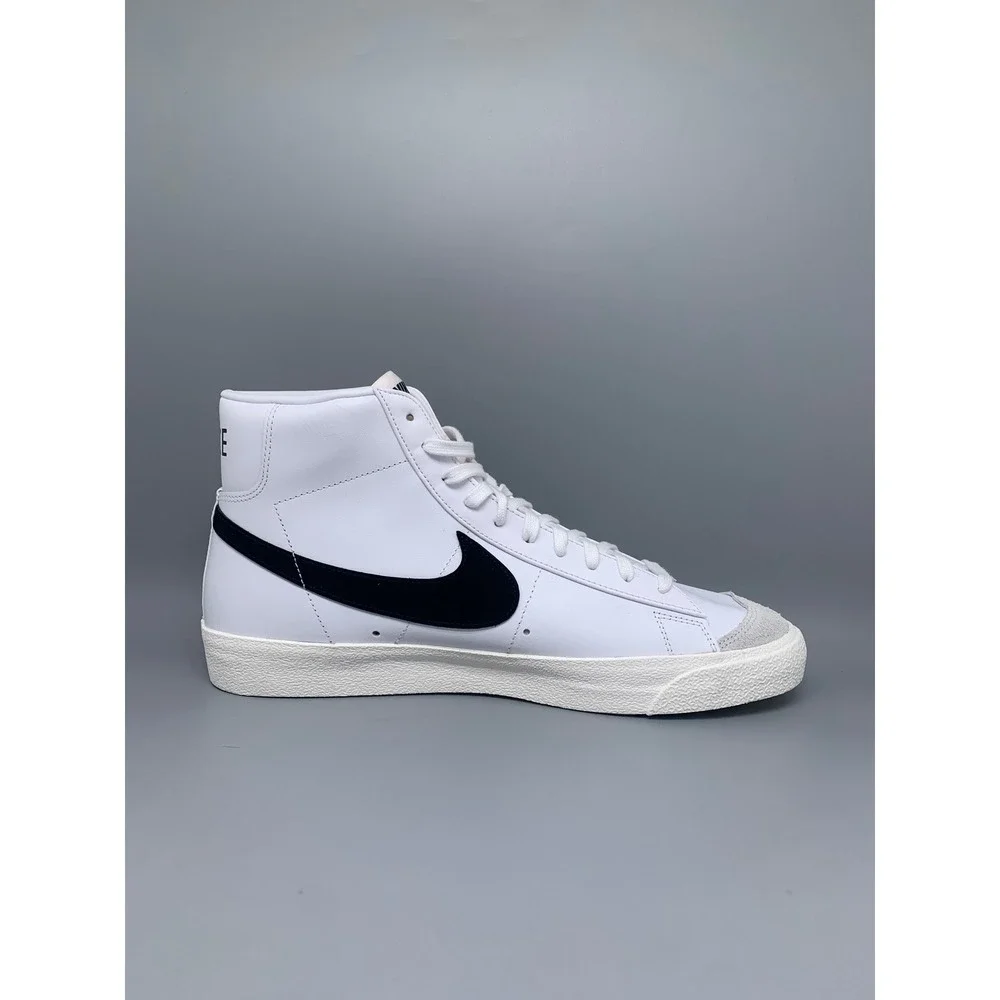 Nike Blazer Mid 77‎ Vintage White Black Shoes BQ6806-100 Men's Sz 13 New!